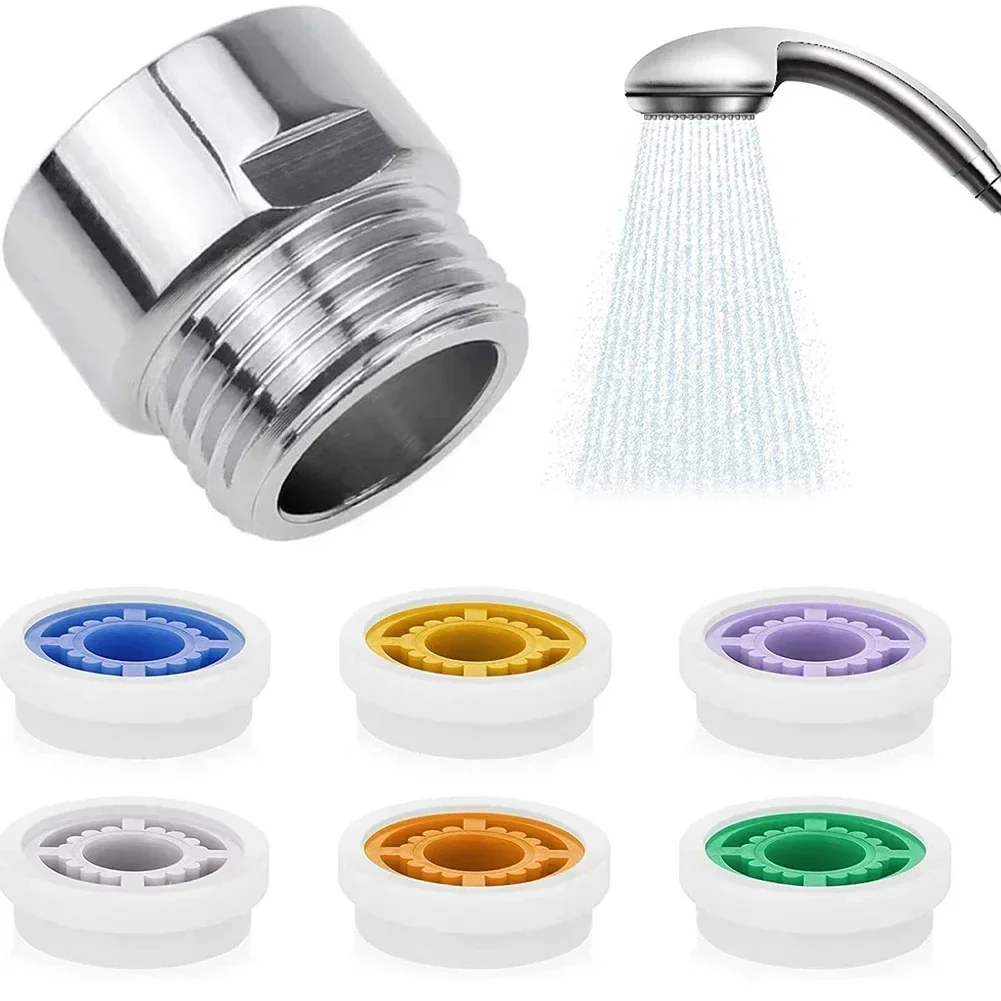 5PCS Shower Head Flow Control Valve Set Water Saver Device Flow Reducer Limiter Bathroom Spray Shower Water Saving 4/6/7L