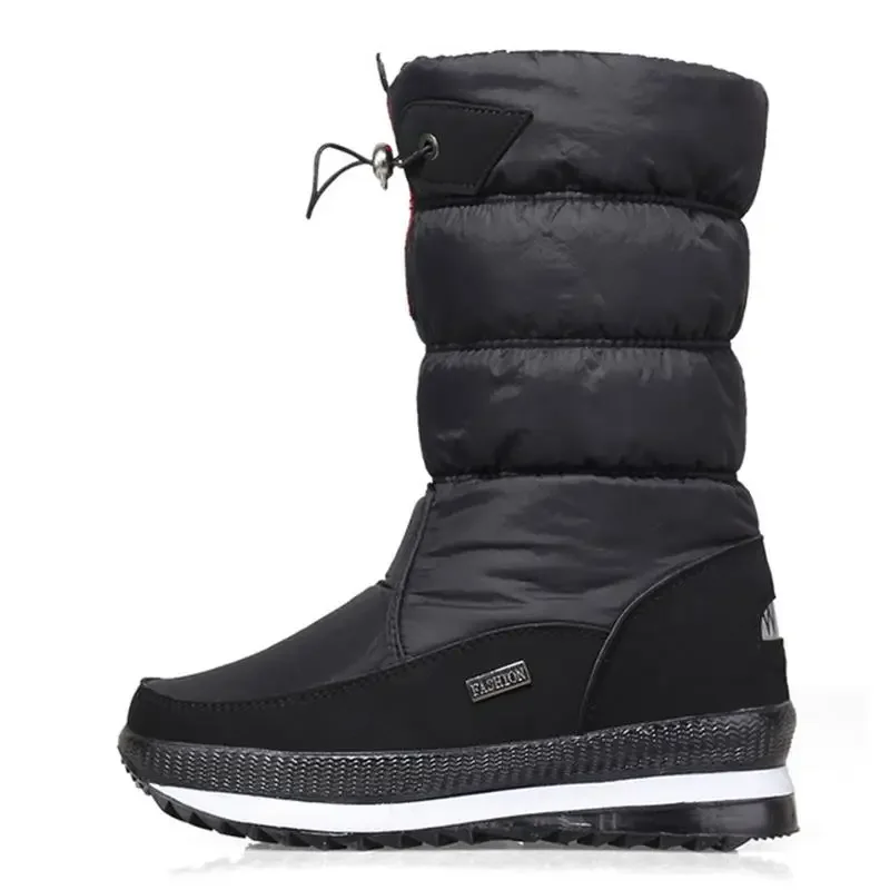 Women Snow Boots Platform Winter Boots Thick Plush Waterproof Non-slip Boots Fashion Women Winter Shoes Warm Fur Botas mujer