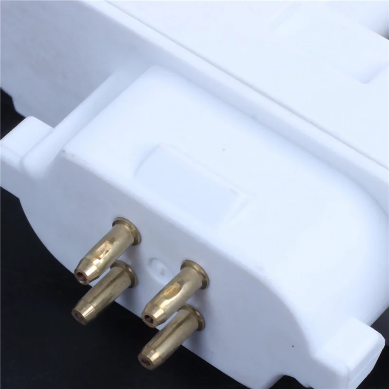 LICE-4X 220V 27W 4 Pin Rows 6500K Double-H Quad Tube Compact Fluorescent Lamp Light Bulb