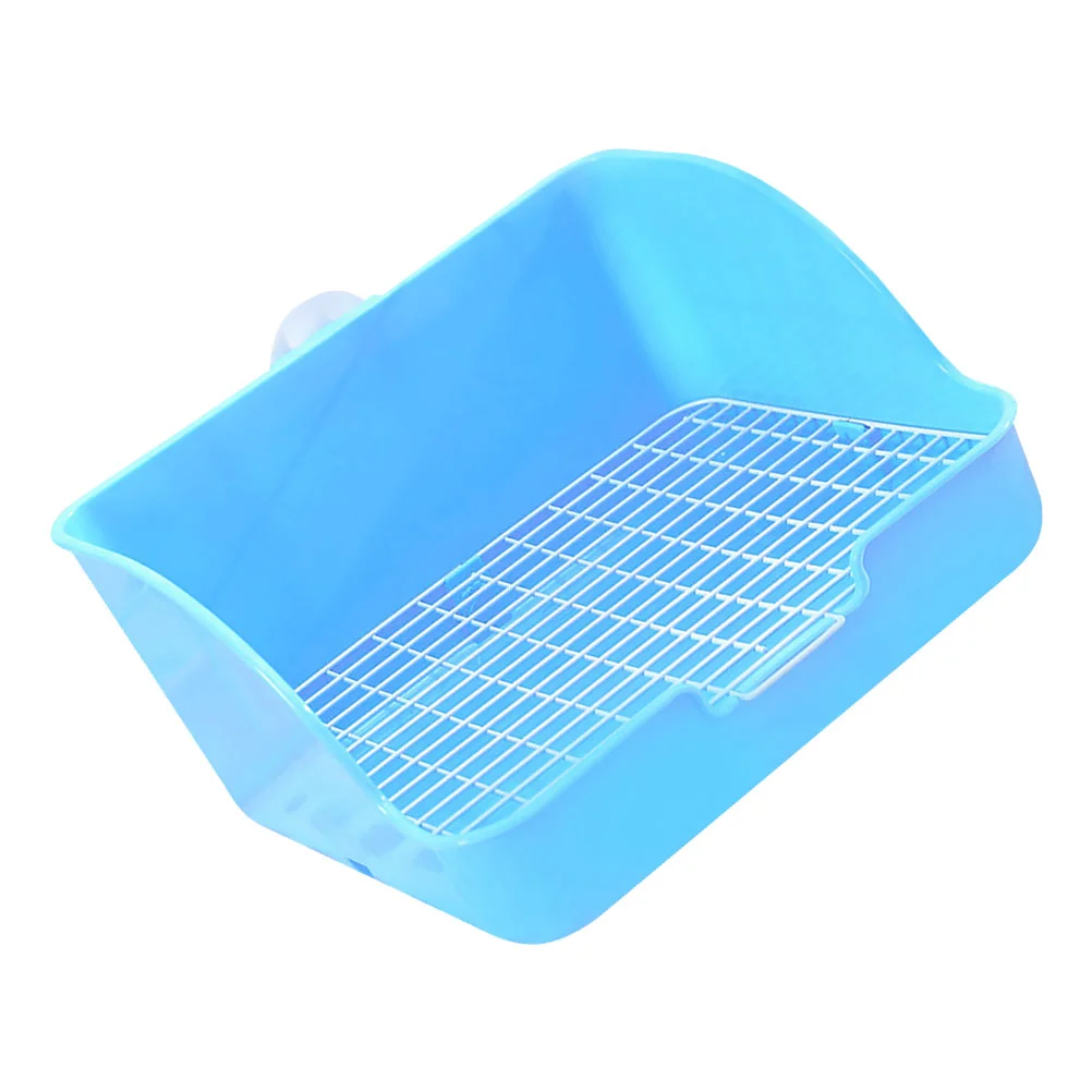 

Reusable Food Pouches Small Pet Cage Supply Plastic Toilet Rabbit Potty Guinea Pig Training Child