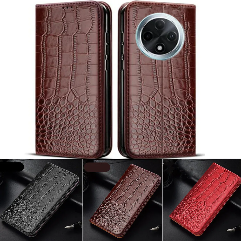 Case For OPPO A3 Pro Case Business Luxury Magnetic Wallet Leather Flip Phone Cover For OPPO A3 Pro PJY110 6.70