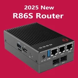 The New R86S 2.5G Router Host With U1 U2 U3 U4 T1 T2 T3 T4 B1 Module