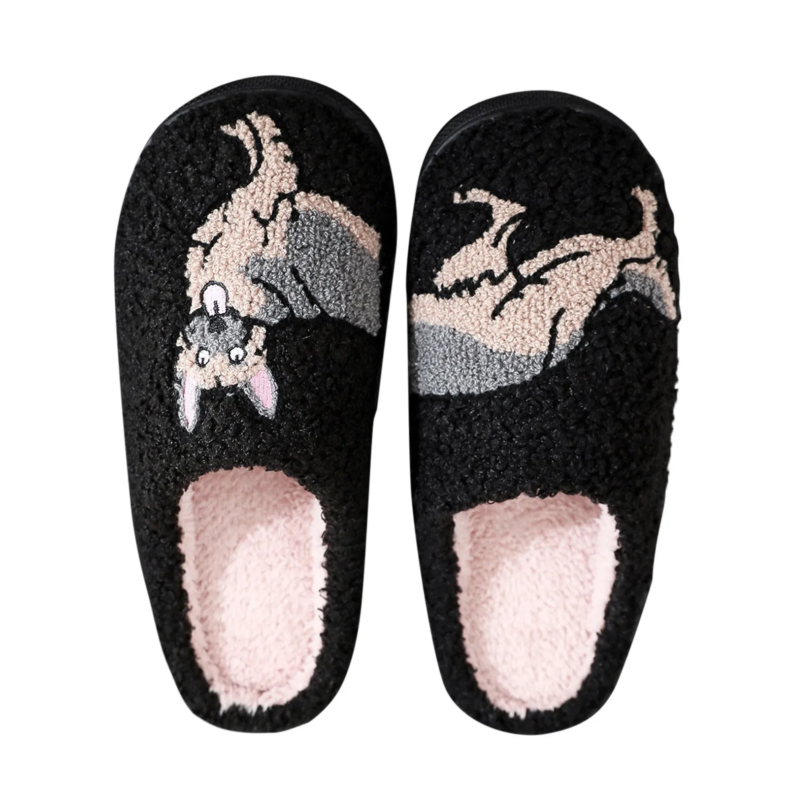 

Couples Winter Fashion pantofle Cotton Slippers For Men And Women Comfortable Home Warm Slippers Ballet Slippers for Women