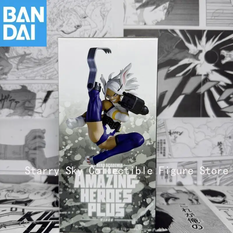 

Подлинная Bandai Namco Banpresto My Hero Academia The Amazing Heroes Plus Mirko, оригинальная аниме-фигурка, модель, коллекционная фигурка, игрушка
