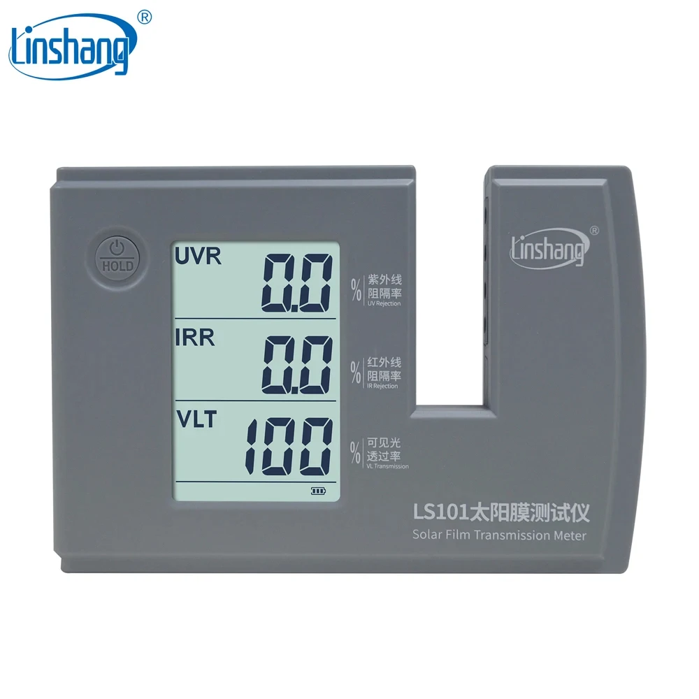 Linshang Window Tint Light Meter Transmission Meter for Testing Ultraviolet & Infrared Rejection Rate and VLT LS101