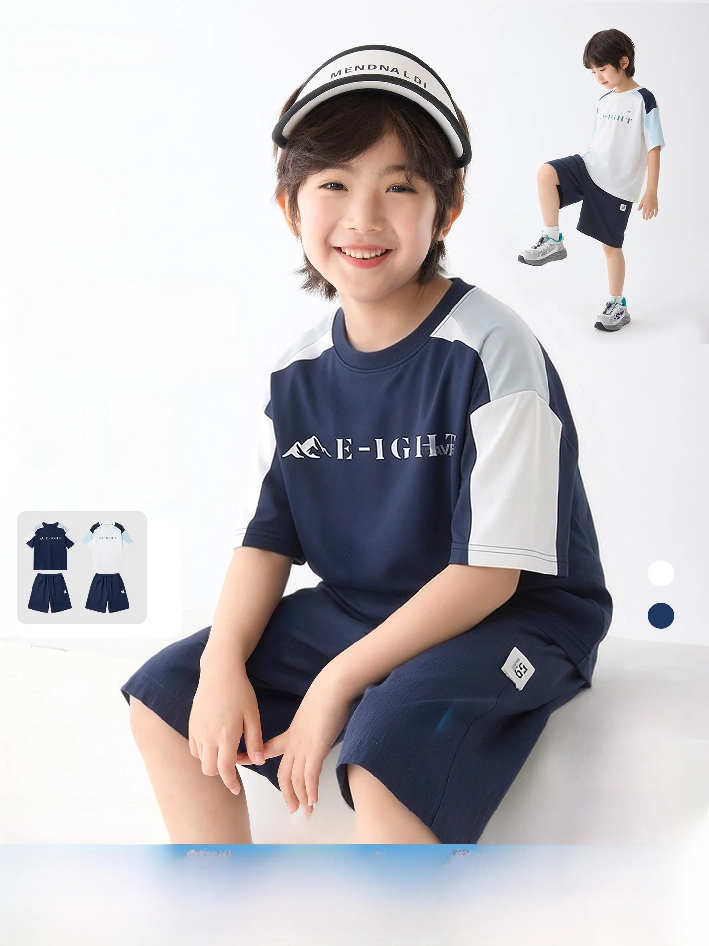 cool-sensation-thin-sporty-two-piece-set-for-boys-summer-breathable-quick-dry-moisture-wicking-short-sleeve-shorts-outfit