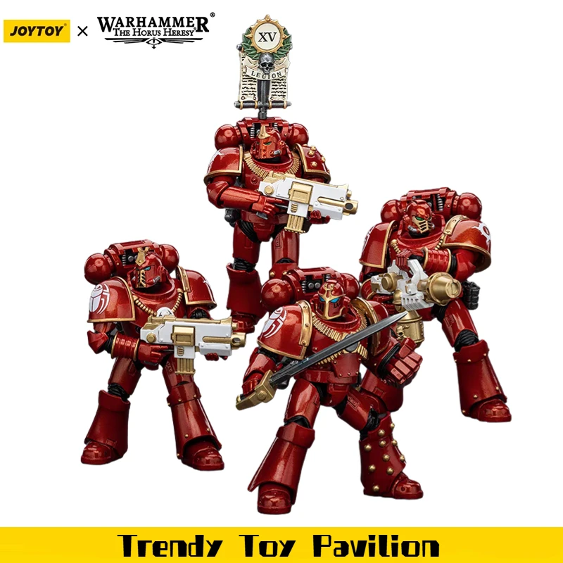 

【JOYTOY】Warhammer 40K Thousand Sons Legion MK IV Tactical Squad, 4 шт., фигурка 1/18