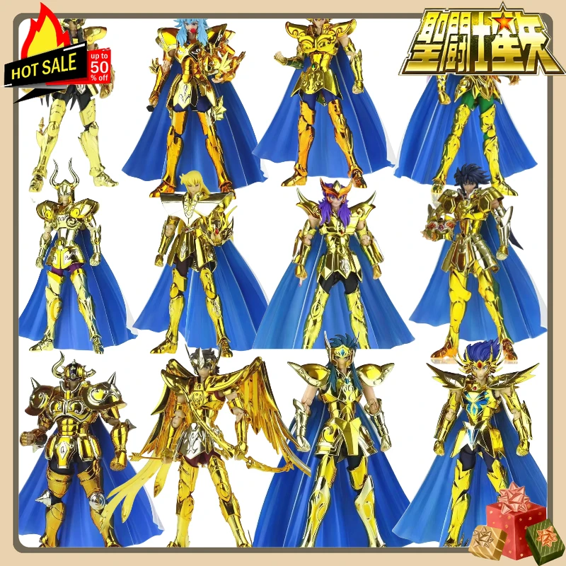 نموذج CS لشخصيات سانت سيا من سلسلة Myth Cloth EX، تماثيل قابلة للتحريك، شحن خلال 24 ساعة، ساجيتاريوس أيولوس، كابريكورن شورا، جيمينيس ساغا، ليبرا دوهكو