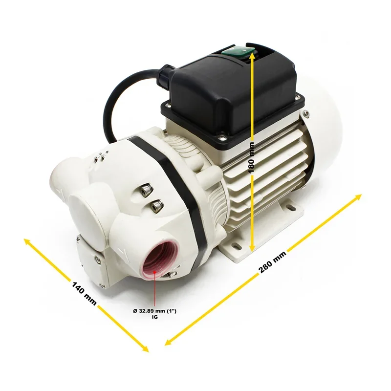 CE Certified Multi-Voltage (12V/24V/220V) Corrosion-Resistant Self-Priming Water & AdBlue Urea Transfer Pump