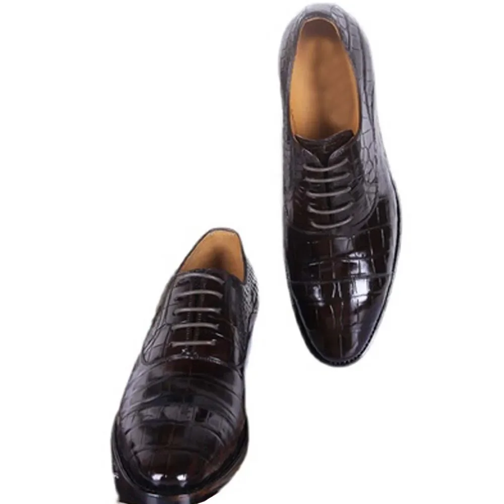 

Hulangzhishi, Новое поступление, мужские модельные туфли, мужская обувь, мужские туфли из крокодиловой кожи