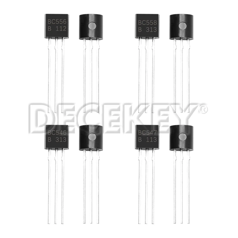 트랜지스터 BC546B TO-92, BC547B, BC556B, BC558B, TO92, BC546, BC547, BC556, BC558, 50 개
