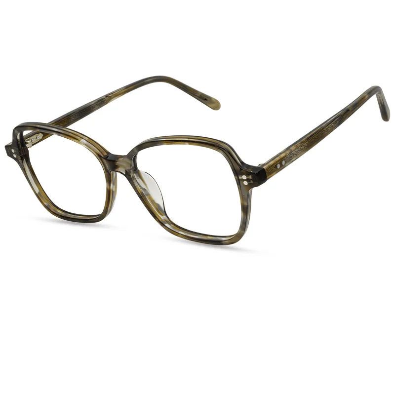 

Handmade rivet acetate fiber eye frame for reading myopia