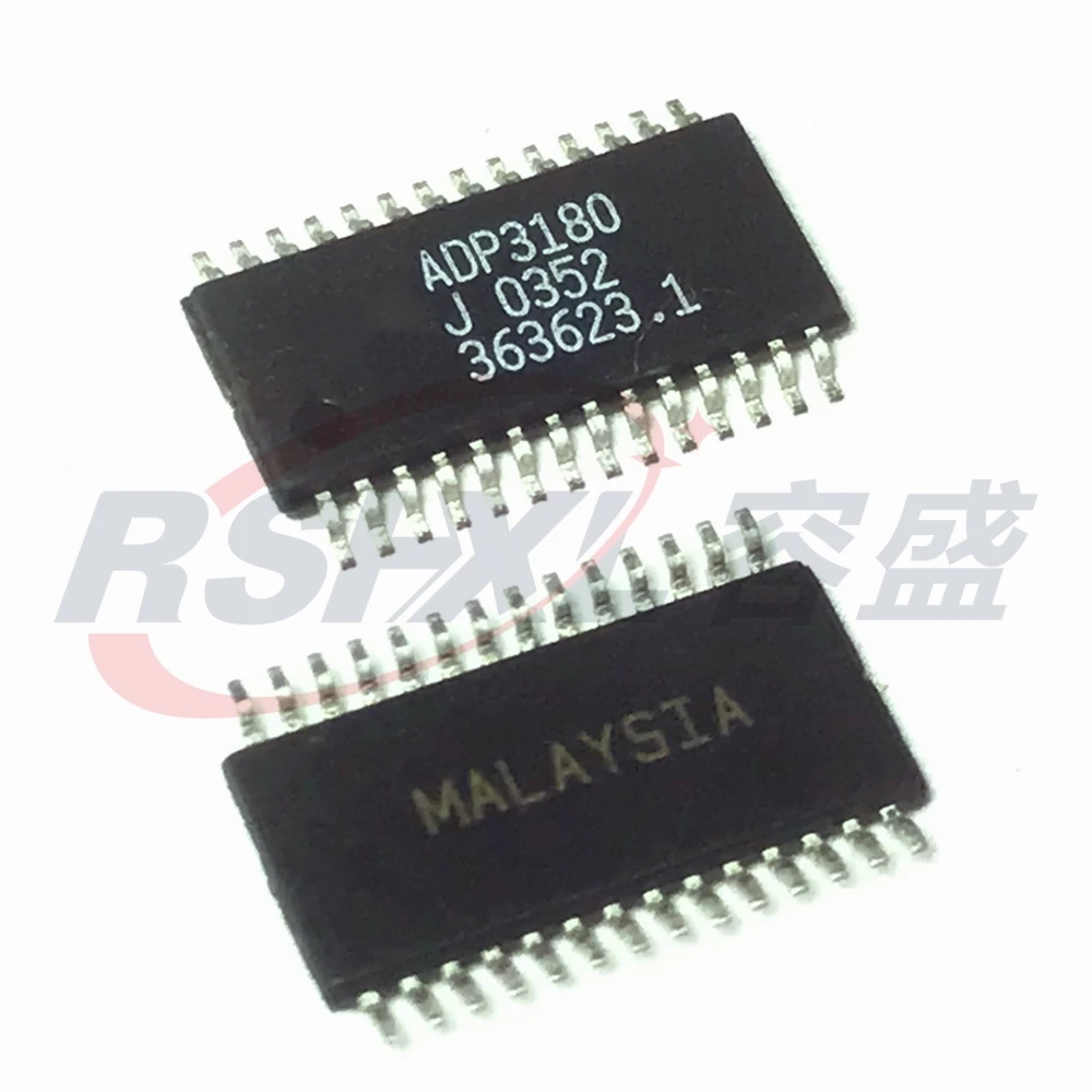 10pcs/Lot ADP3180 ADP3180JRU ADP3180J TSSOP-28P New Original 6-Bit Programmable 2- 3- 4-Phase Synchronous Buck Controller