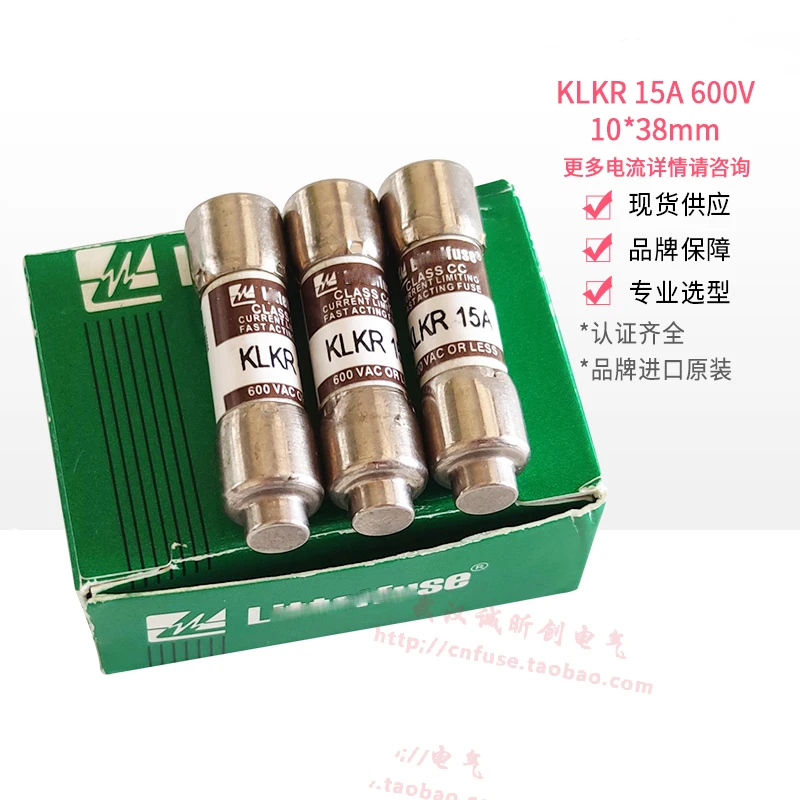 Fuse KLKR 1A 2A 3A 4A 5A 6A 8A 10A 15A 20A 25A 30A 600V