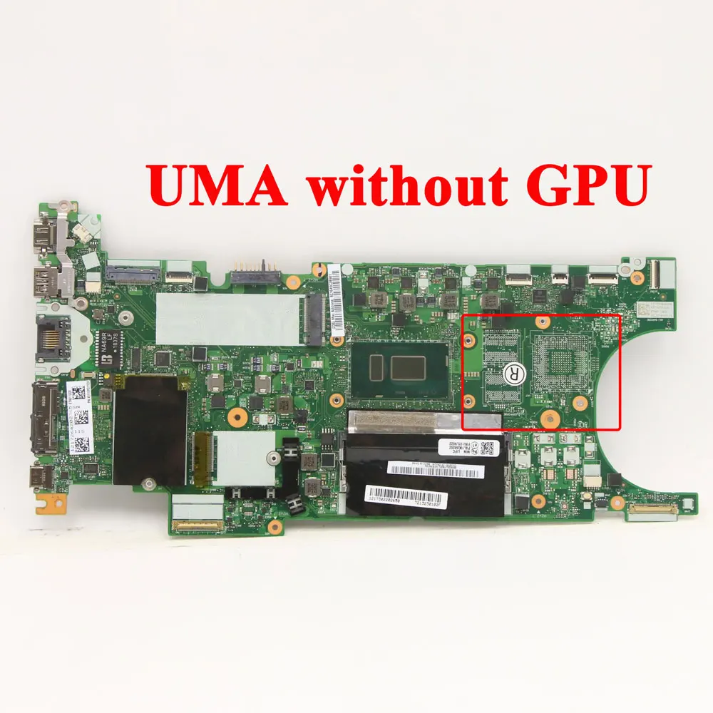i7-8650U 8550U i5-8250U i5-8350U i5-7300U 4G 8G for Lenovo Thinkpad T480s Laptop Motherboard UMA SWG with GPU ET481 NM-B471