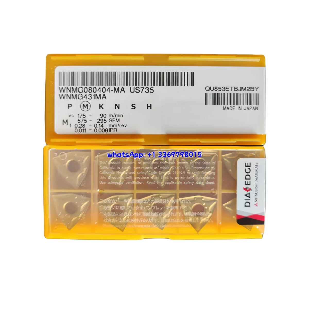 

100% Original WNMG WNMG080404 -GH/-MA/-MS/-SA NX2525/UC5115/UE6010/UE6020/UE6110/UE6120/US735/VP15TF/MC5015/MP735 Turning Insert