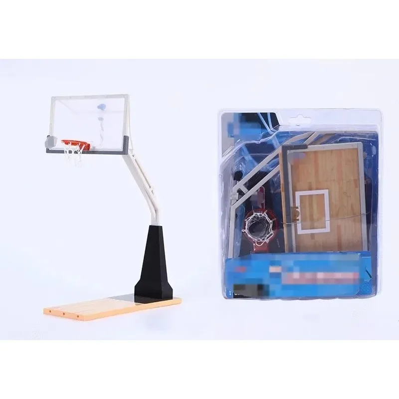 40cm High Basketball Stand Kids Gift Model Collectible Backboard Toys High Quality Basketball Hoop Doll Accessories Souvenir