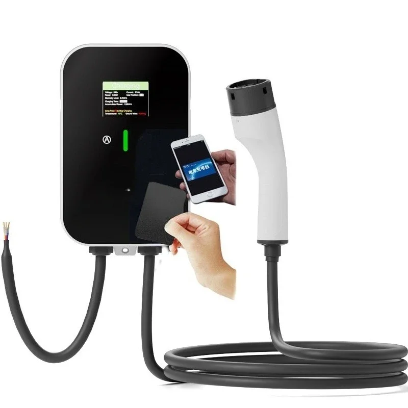 AC charging pile 7/11/22 KW new energy electric vehicle wall-mounted charging