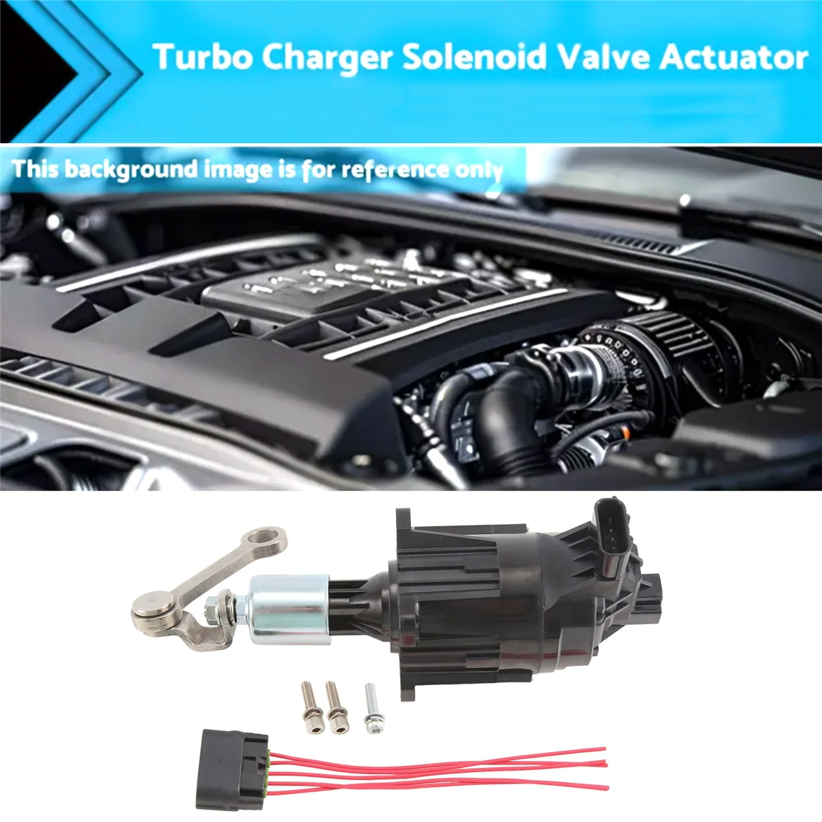 

AZ-Automobile Turbocharger Solenoid Valve Actuator with Wire K6T52372 for Honda Civic 1.5L Turbo 2016-2019