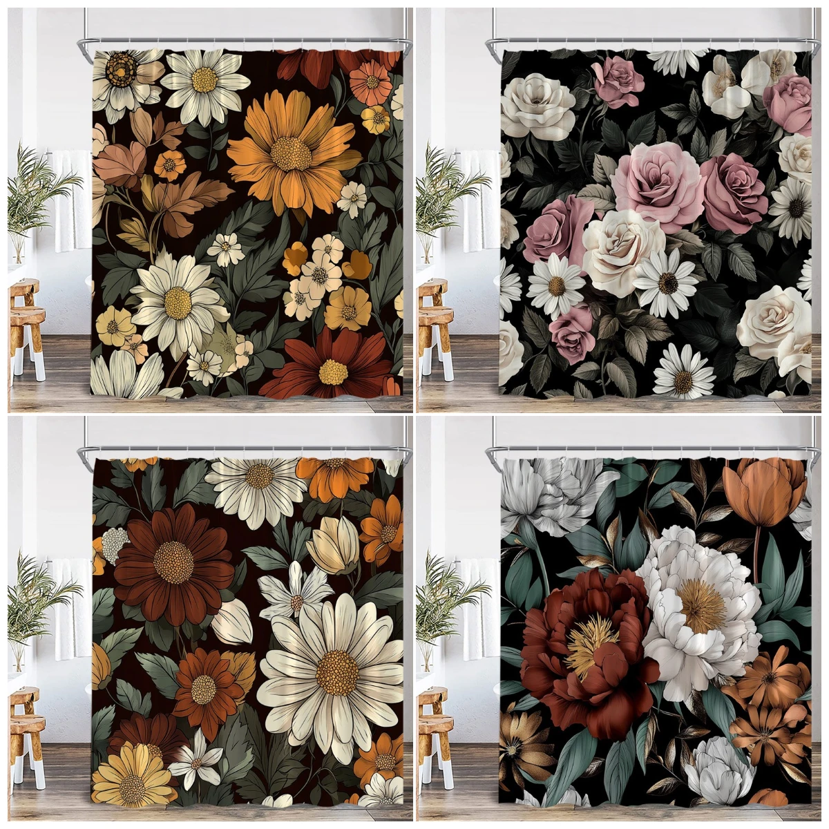 Boho Floral Shower …