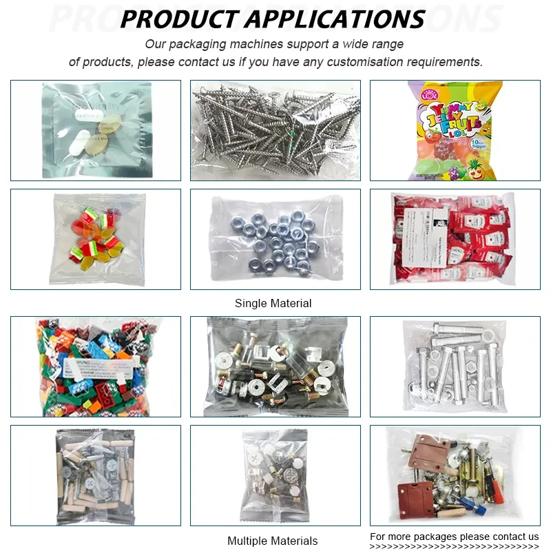 Automatic Counting Machine Hardware And Plastic Parts Small Full Auto Industrial Bagging Packaging Marking Production Equipments
