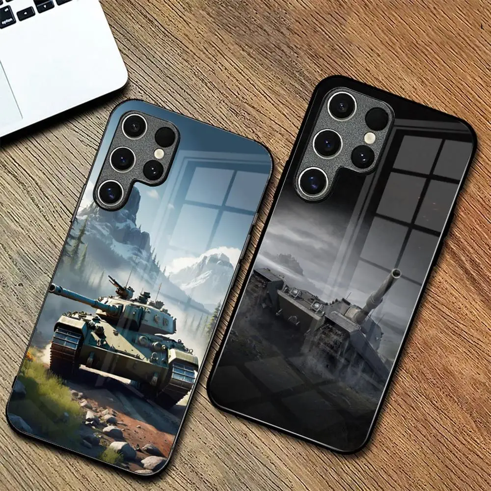 

Game W-World Of T-Tanks MAISTO Phone Case Glass Phone Case For Samsung Galaxy A15 A25 A35 A55 A14 A54 A13 A33 A53 A51 A05 A04