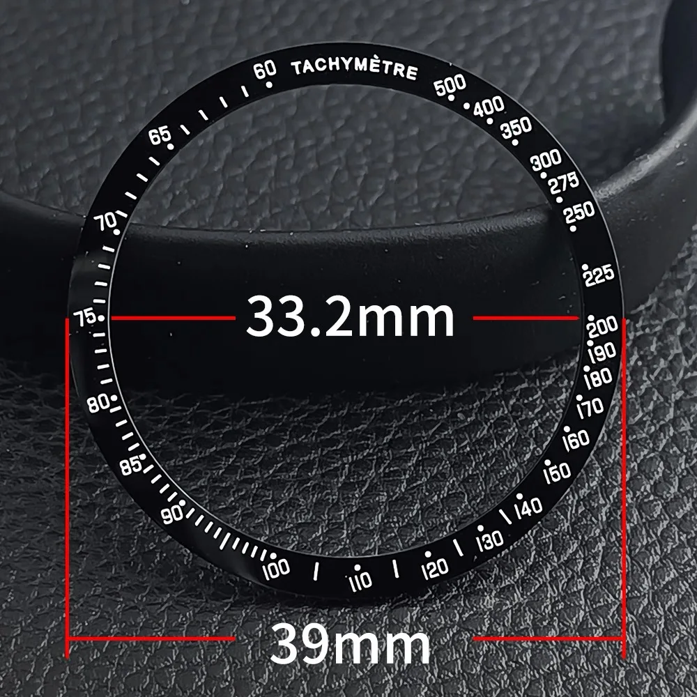 42.8mm * 37.2mm/39mm * 33.2mm watch accessories bezel size in two sizes