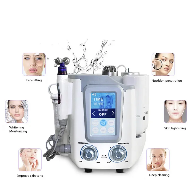TopElec Korea 3 In 1 Aquasure H2 O2 Water Bubble Aqua Peeling Skin Comprehensive Management Instrument Skin Tightening