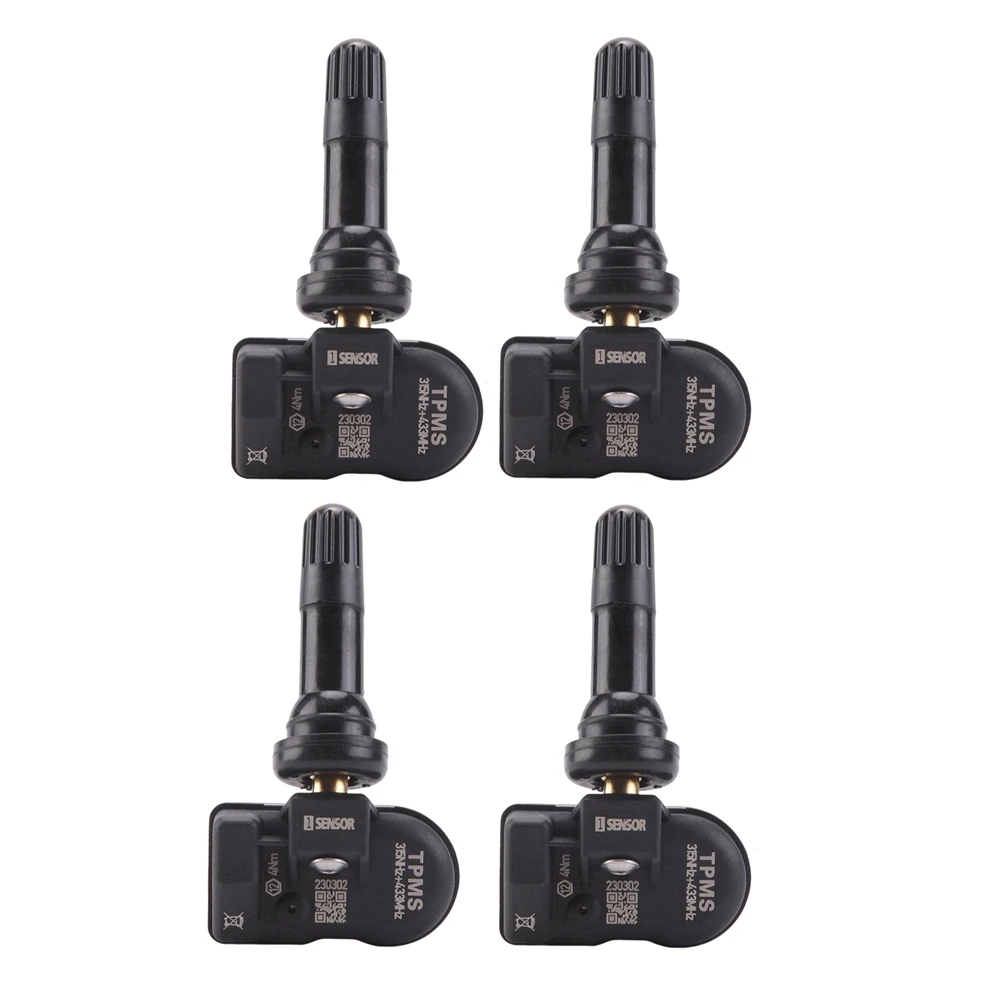 Super Sale 4Pcs Programmable MX Sensor for Autel TS408 TS508 ITS600 TPMS Tire Pressure Sensor 433MHz 315MHZ 2 in 1 Sensor Monito