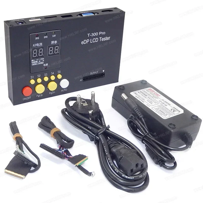 SmCp4K TV Tester T-300 PRO EDP LCD Tester 55 Models Signal 3840*2160 LCD LED Screen Tester 4K PanelTester