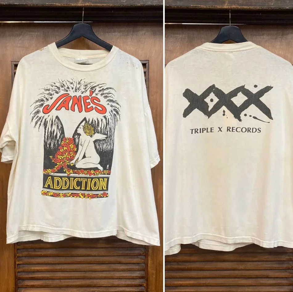 Jane’s Addiction Rock Band First Album Adult Cotton T-Shirt Full Size AL209