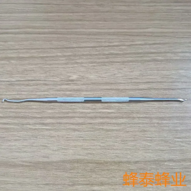 A Stainless Steel Double Headed Insect Transfer Needles, European Style, Dual Purpose, Beekeeping Equipment, 10