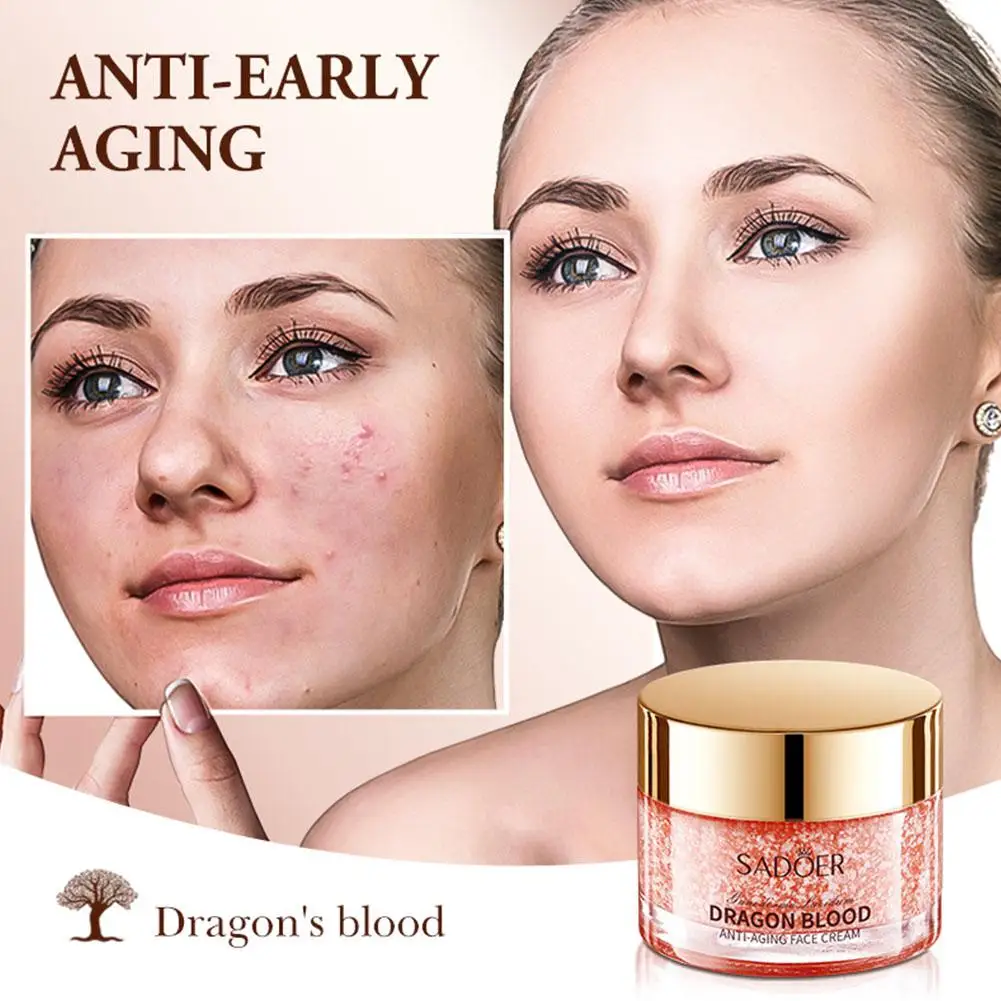 Dragon Blood Essence-Crème hydratante pour le visage pour femme, anti-âge, déformable, blanchissante, crème de jour, soins de la peau, coréen, R8y4