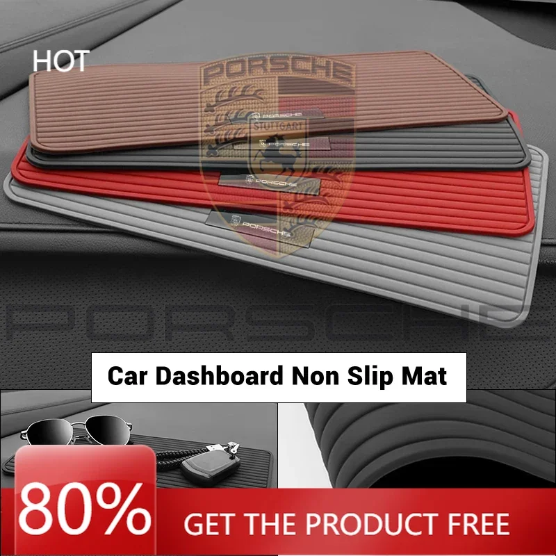 

Противоскользящая накладка на приборную панель для Porsche Cayenne, Macan, Panamera, 918, 911, аксессуары для интерьера Porsche Panamera, Cayenne, Taycan