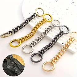 Bag Strap Extender DIY Handbag Purse Chain with Metal Buckles for Purses Handbags Wallet Clutch Shoulder Crossbody Bags