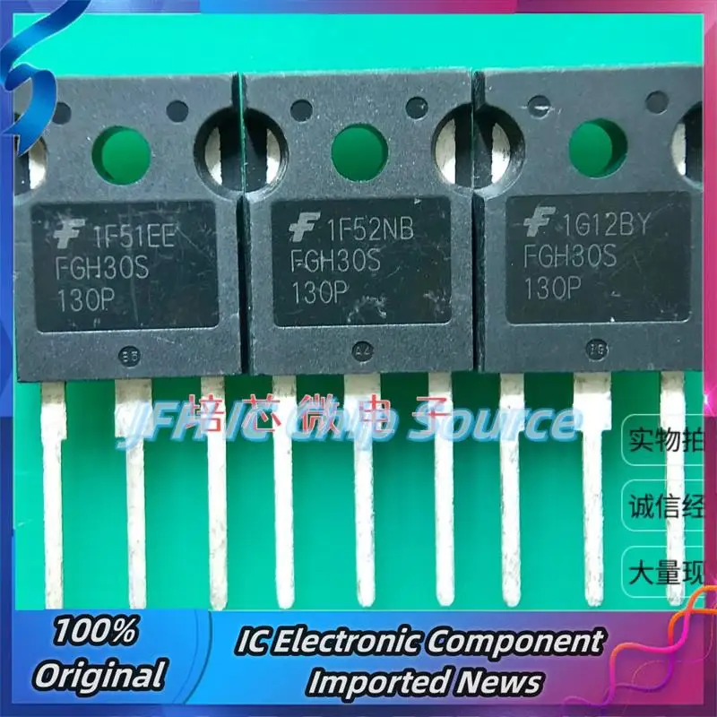 5PCS-10PCS  5PCS-10PCS  FGH30S130P  IGBT  TO247 1300V 30A  Best Quality Stock