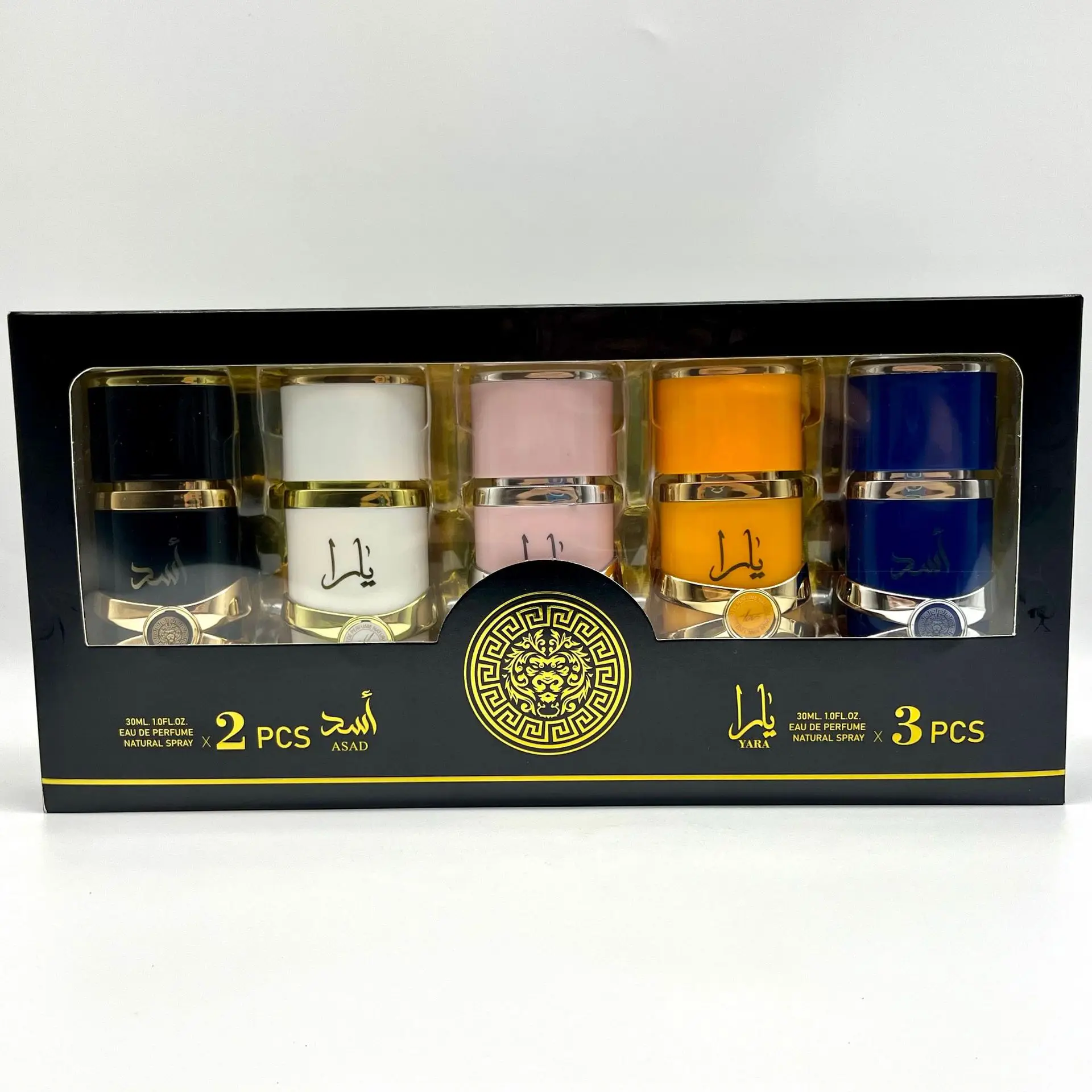 30 مللي 5 قطعة مجموعة الأصلي يارا النساء أو دو عطر رذاذ جودة عالية العطور العربية عطر دائم فرمون عطر خفيف