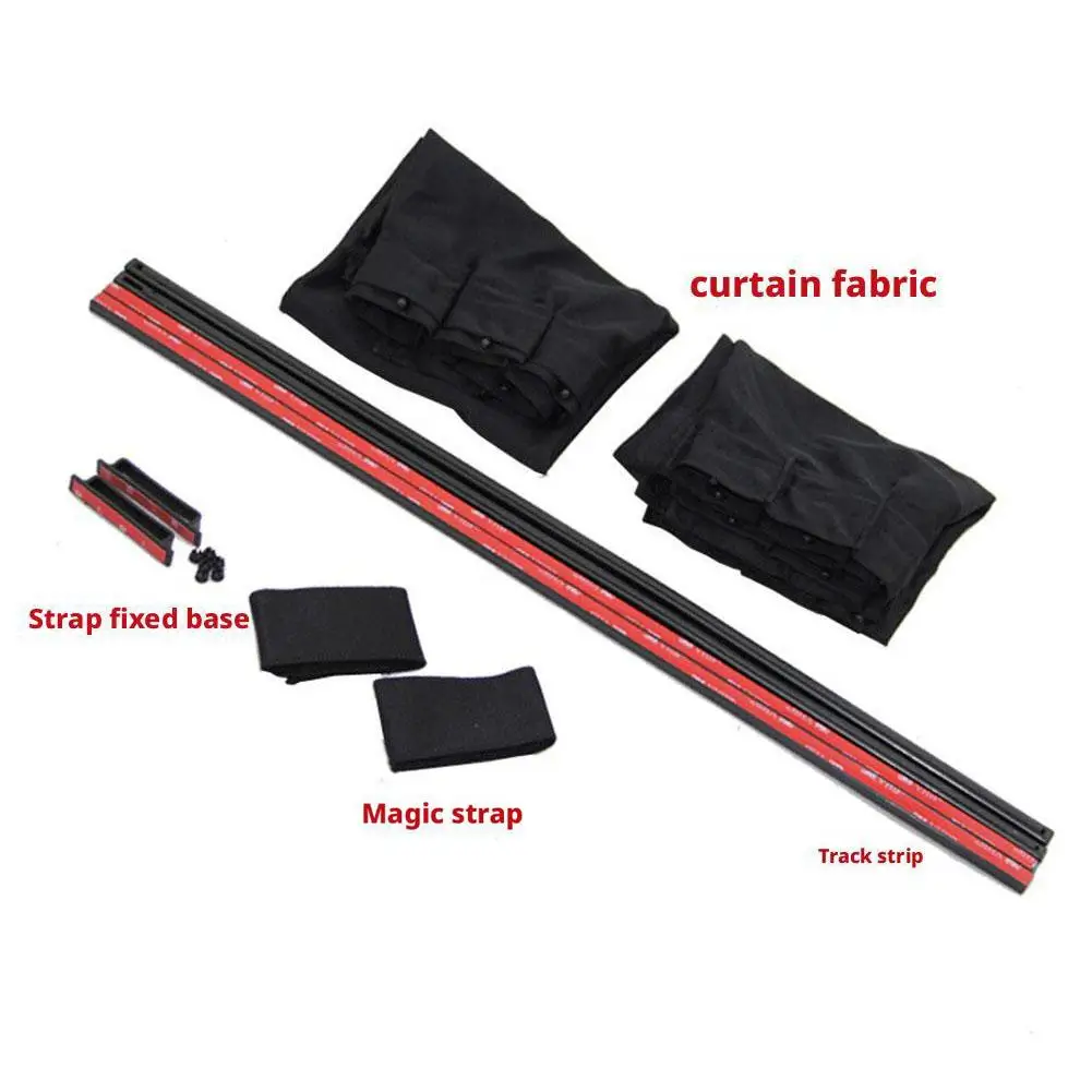 

Automobile Blackout Curtain Side Window Sunshade Curtains Heat Insulation UV Protection Car Interior Privacy Protection