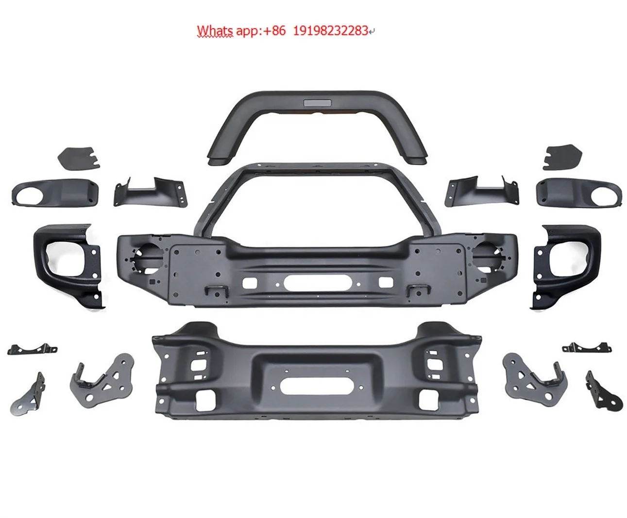 

Передний бампер ForShort для Jeep Wrangler JL 2018+