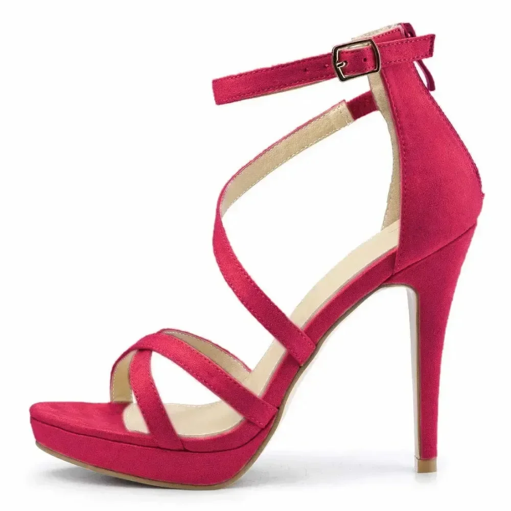 Women Sandals Summer Sexy Pump - Sandal Strappy Heeled reseña y precio