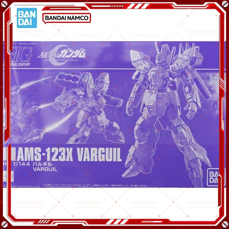 

В наличии: Bandai HG 1/144, оригинальная упаковка, AMS-123X VARGUIL GUNDAM MOBILE, полностью сборная аниме-фигурка, модель-игрушка, подарки для детей