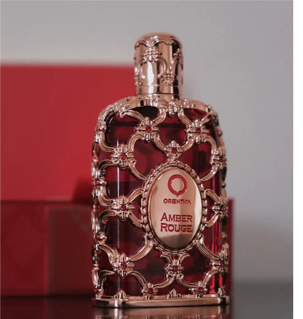 Orientica Light essence spray for Men and Women, 2.7 oz., long-lasting, elegant red bottle, perfect holiday gift