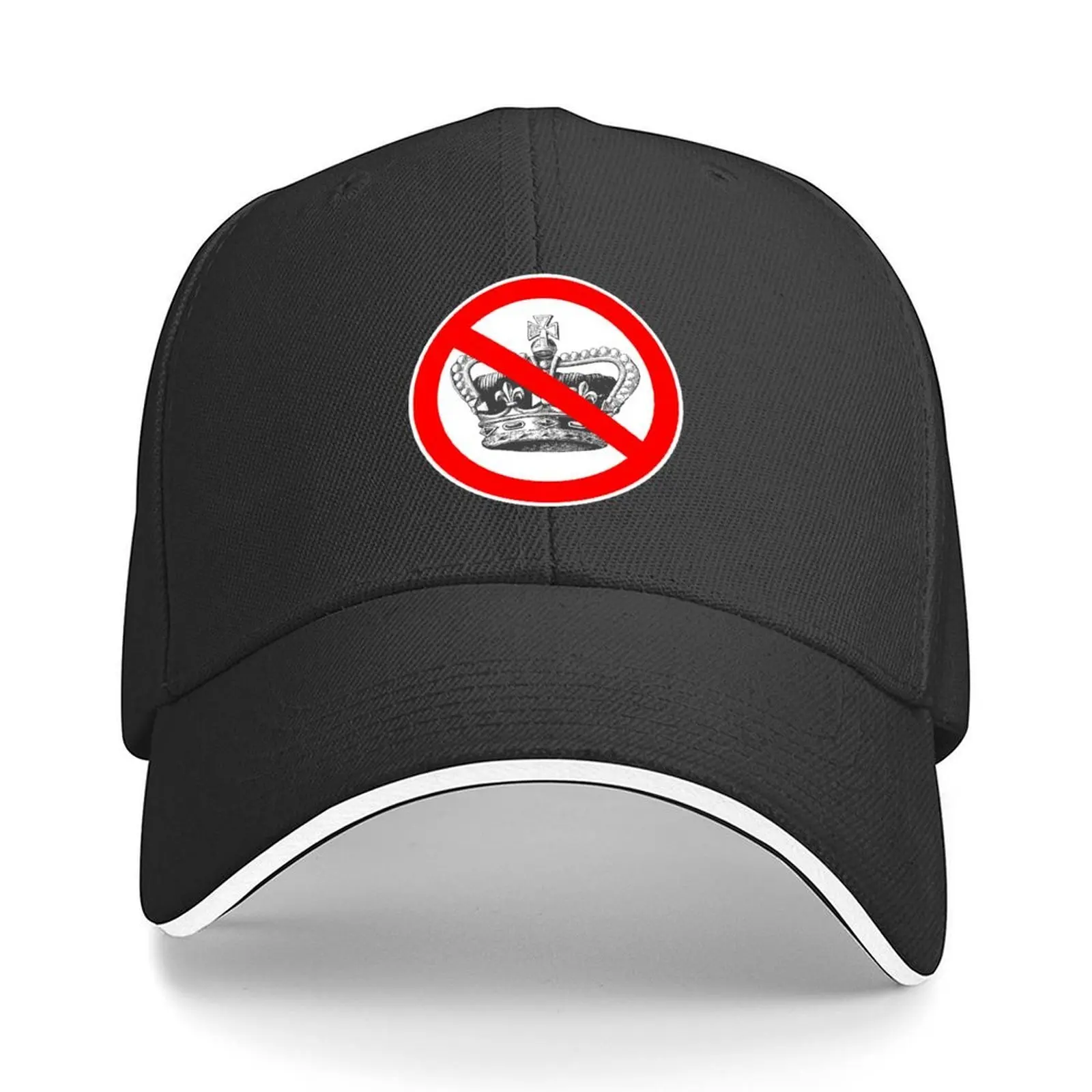 

No Kings Baseball Cap Military Cap Man fun hats Horse Hat Icon Men Caps Women's