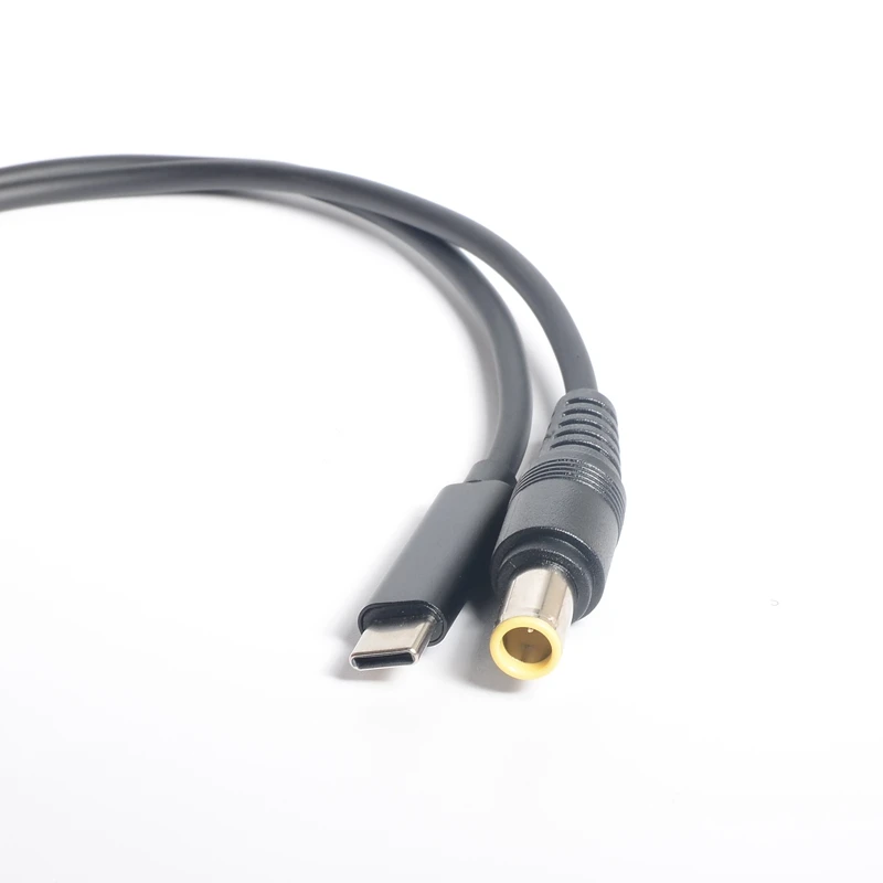 Type C USB C to 7.9*5.5mm Plug Power Delivery PD Adapter Cable for Lenovo ThinkPad X60 T60 T61 X200 X201 X220 X230