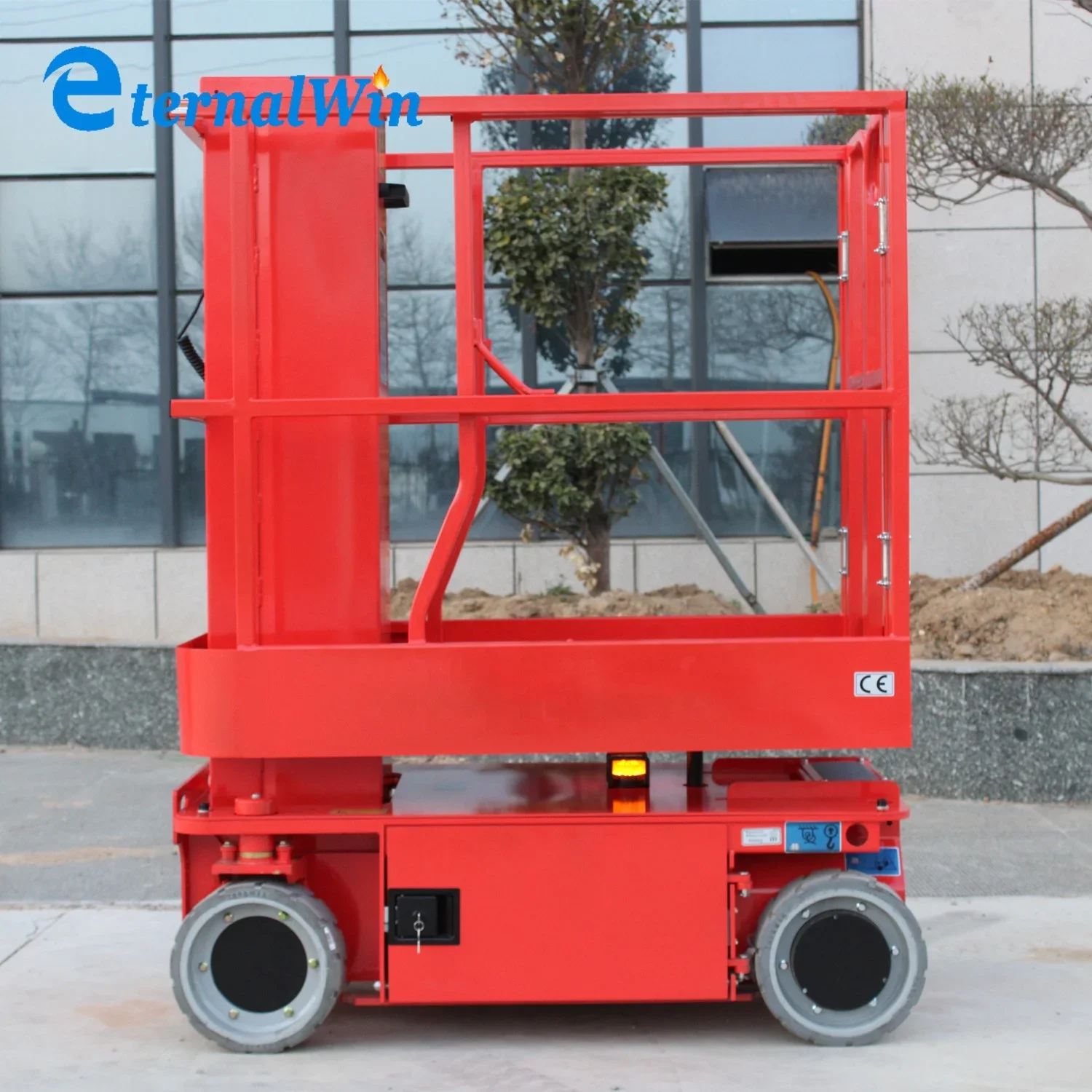 Electric Telescope Lift Work Platform Mast Aerial Work Platform