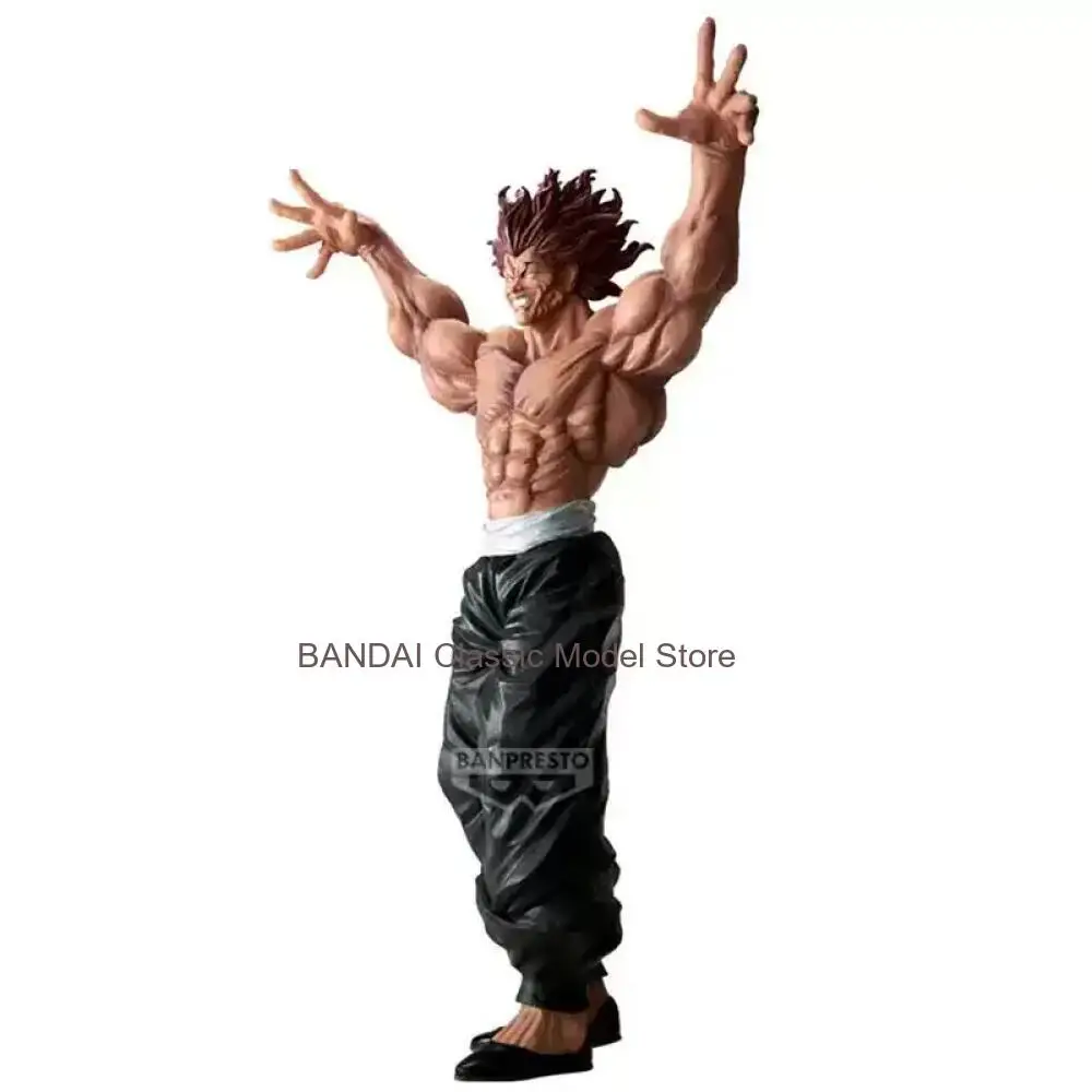 [Autentyczny Oryginalny] Bandai Banpresto Baki Grandista Hanma Yujiro Figurka Anime Model Kolekcjonerski Figurka Zabawka Ozdoba na Biurko Prezent