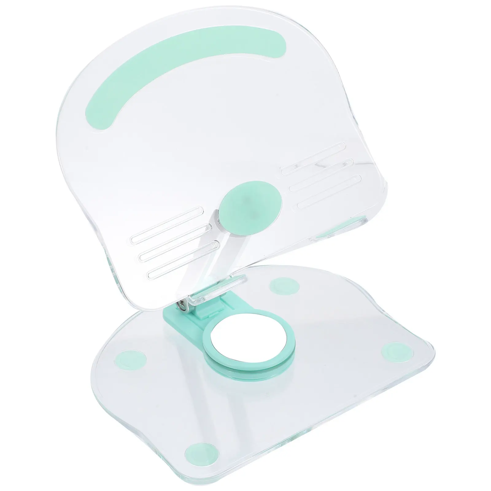 

Adjustable Acrylic Tablet Stand for Desk Home Office Kitchen Music Studio Non-Slip Wear-Resistant Multi-Angle Rotating Tablet