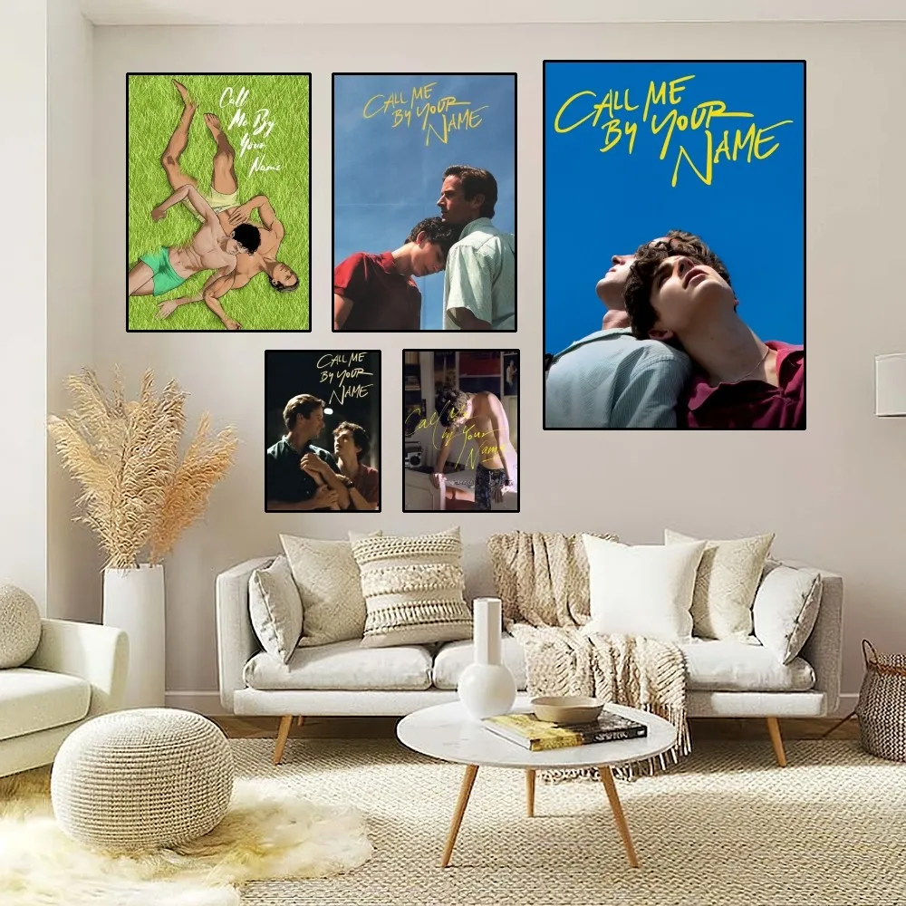 Call Me By You Name Poster Home Room Decor Aesthetic Art Wall Painting Stickers