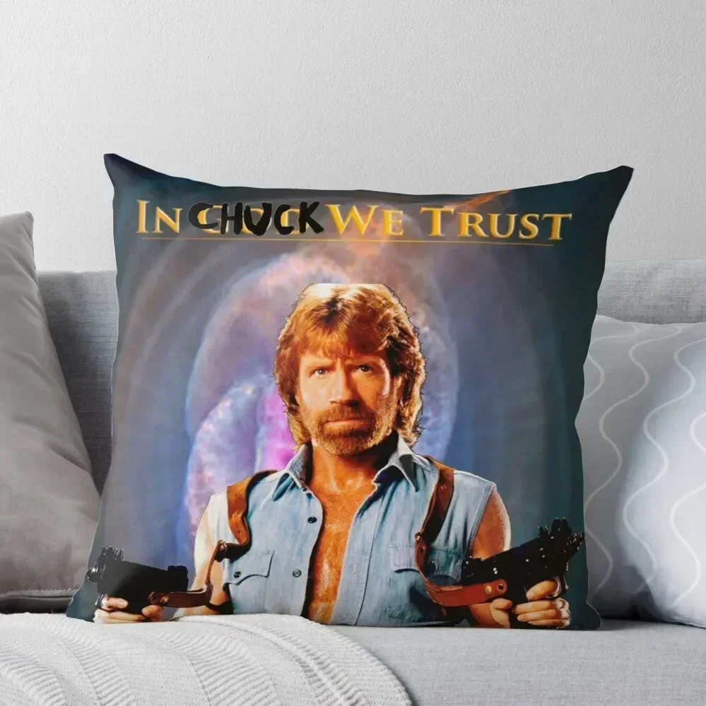 

Chuck Norris Throw Pillow Decorative Cushions For Luxury Sofa Cushion Cover Luxury Cushion Cover Set pillow