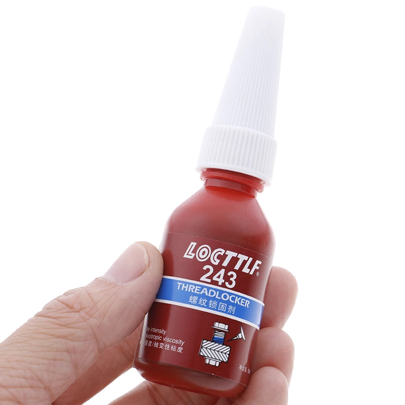 1pc High Quality 100% Screw Glue Thread Locking Agent Anaerobic Adhesive Glue Oil Resistance Fast Curing 10ml Sealing Leakproof